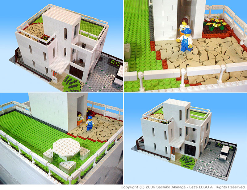 Concrete House RC-Z Systems LEGO Model